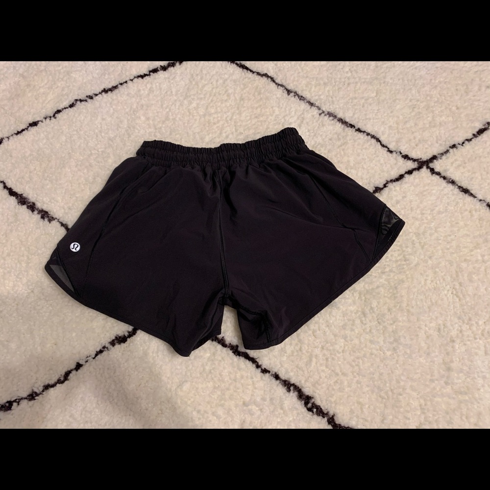 Black lululemon shorts